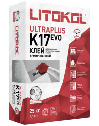 Клееввая смесь Litokol К17, 25 кг