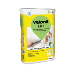 Полимерная финишная шпаклевка Vetonit LR+, 22 кг